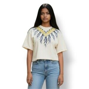 NEW Vintage 80's Custom Hand Painted Tshirt Size Small